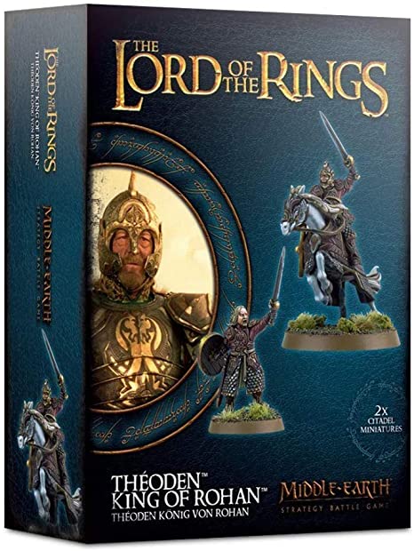 Middle Earth Strategy Battle Game: Lord of the Rings Theoden King of Rohan (web) | GrognardGamesBatavia