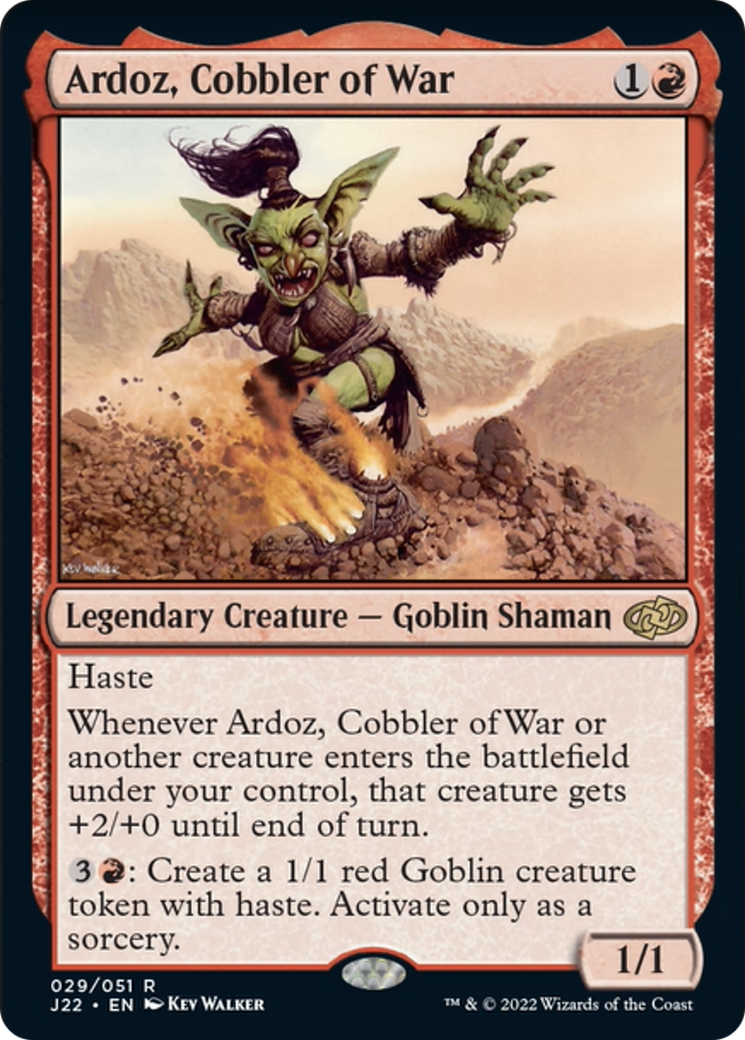 Ardoz, Cobbler of War [Jumpstart 2022] | GrognardGamesBatavia