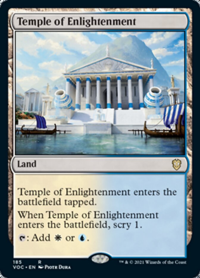 Temple of Enlightenment [Innistrad: Crimson Vow Commander] | GrognardGamesBatavia