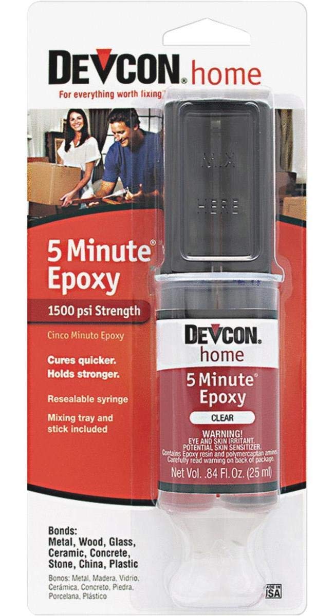 Devcon 5-minute Clear Epoxy 1 oz | GrognardGamesBatavia