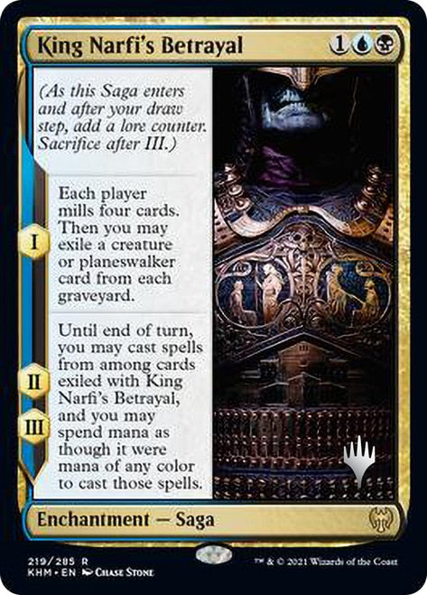 King Narfi's Betrayal (Promo Pack) [Kaldheim Promos] | GrognardGamesBatavia