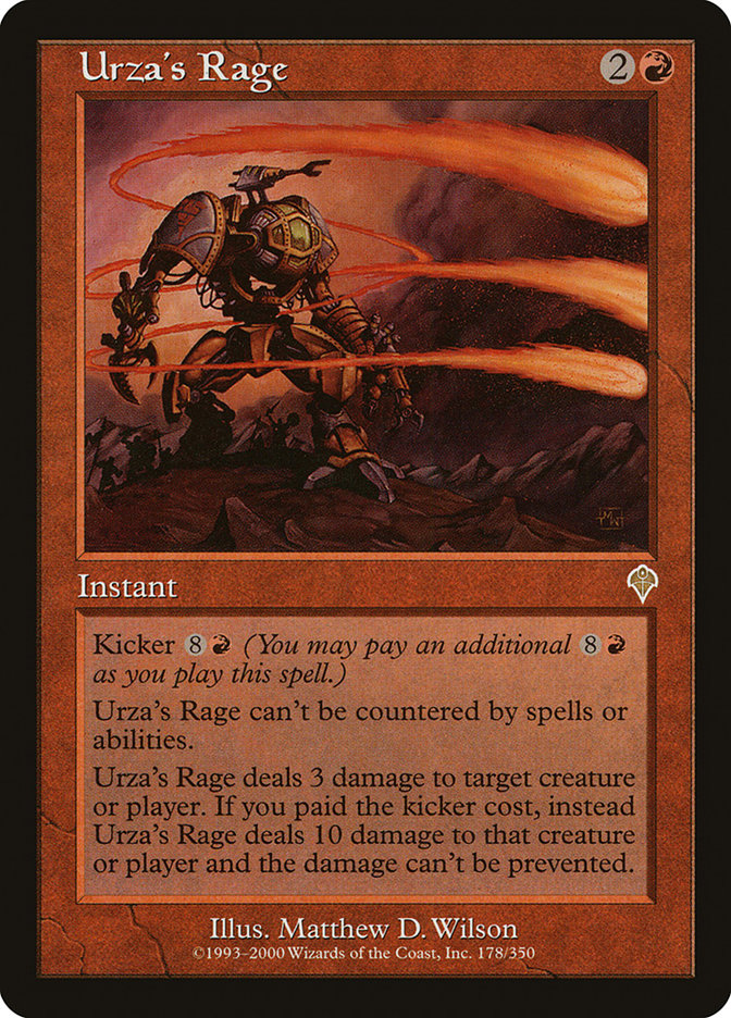 Urza's Rage [Invasion] | GrognardGamesBatavia