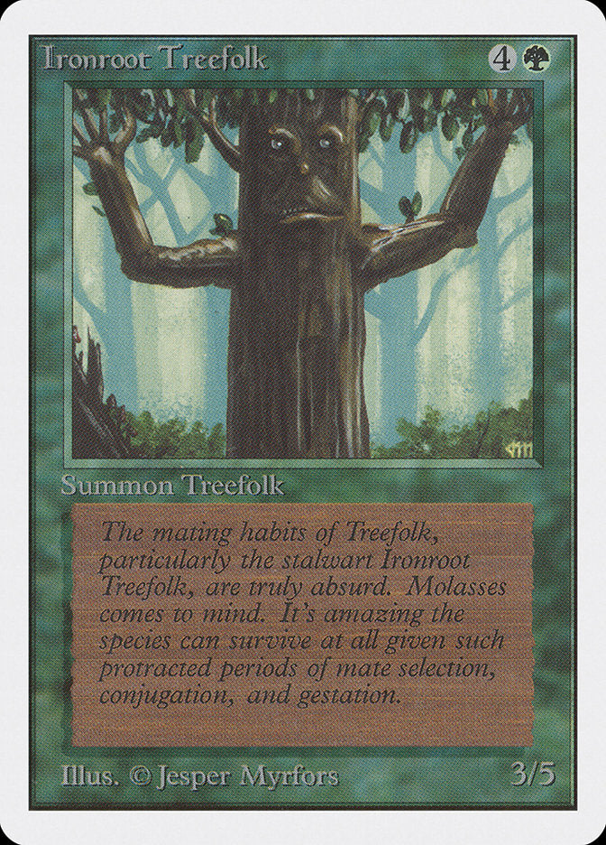 Ironroot Treefolk [Unlimited Edition] | GrognardGamesBatavia