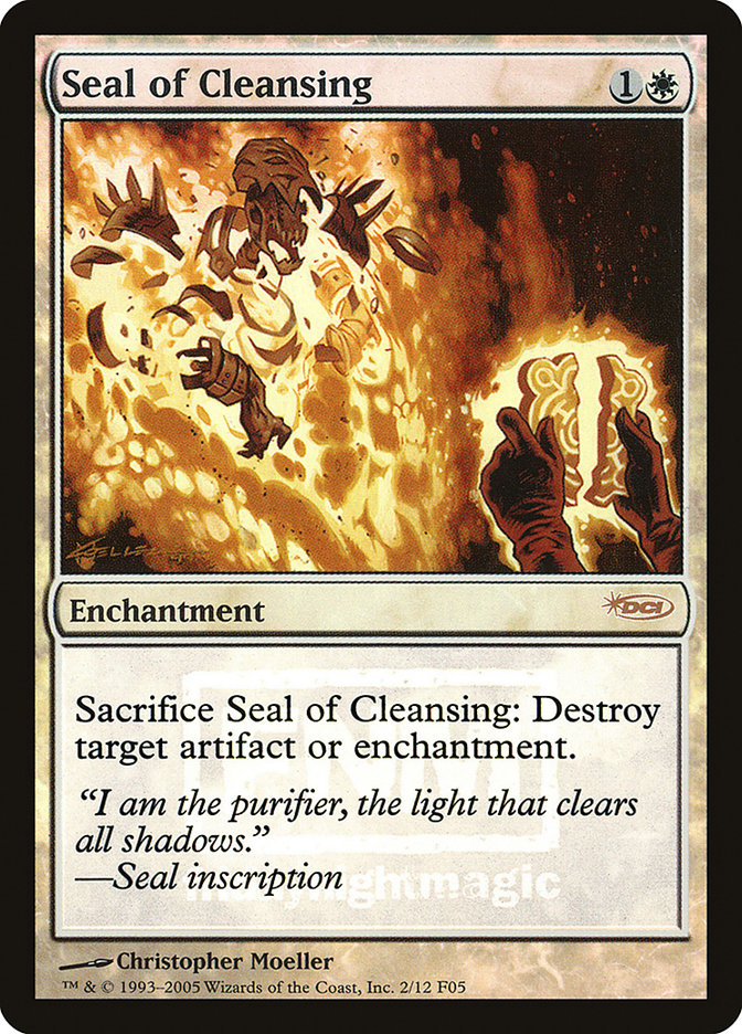 Seal of Cleansing [Friday Night Magic 2005] | GrognardGamesBatavia