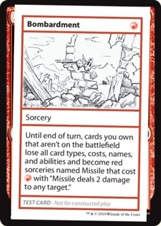 Bombardment (2021 Edition) [Mystery Booster Playtest Cards] | GrognardGamesBatavia