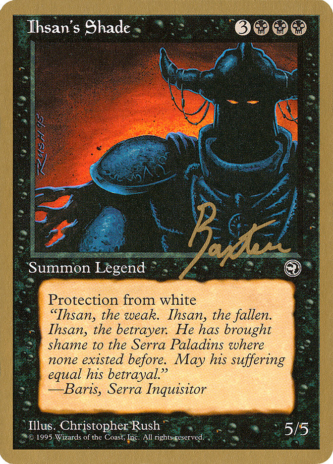 Ihsan's Shade (George Baxter) [Pro Tour Collector Set] | GrognardGamesBatavia