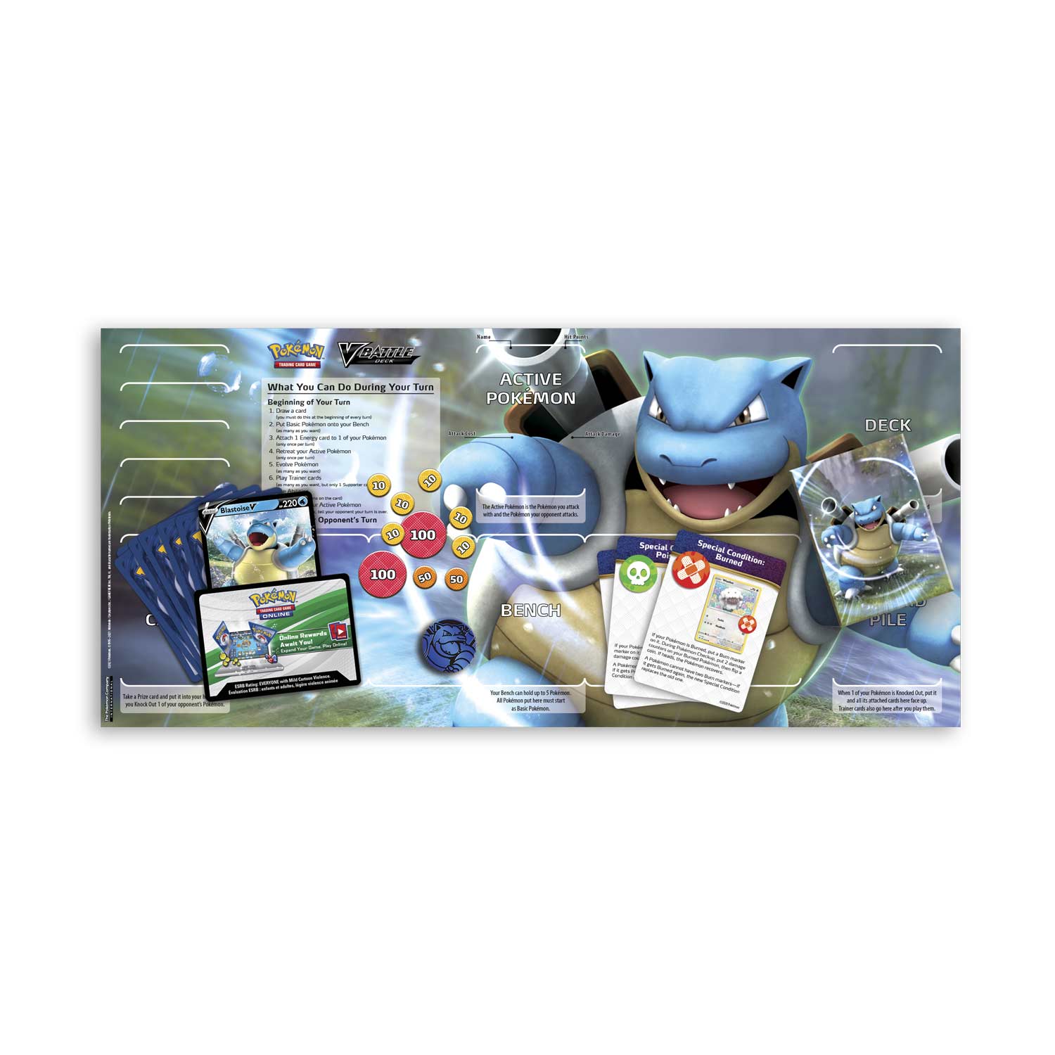 Shining Fates - V Battle Deck (Blastoise V) | GrognardGamesBatavia