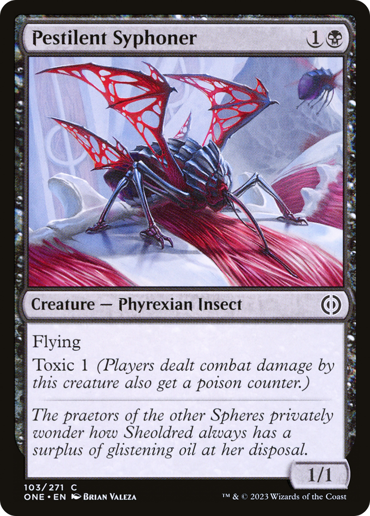 Pestilent Syphoner [Phyrexia: All Will Be One] | GrognardGamesBatavia