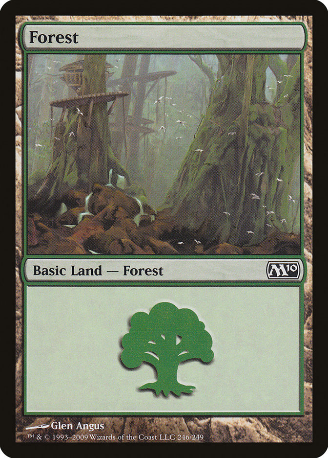 Forest (246) [Magic 2010] | GrognardGamesBatavia