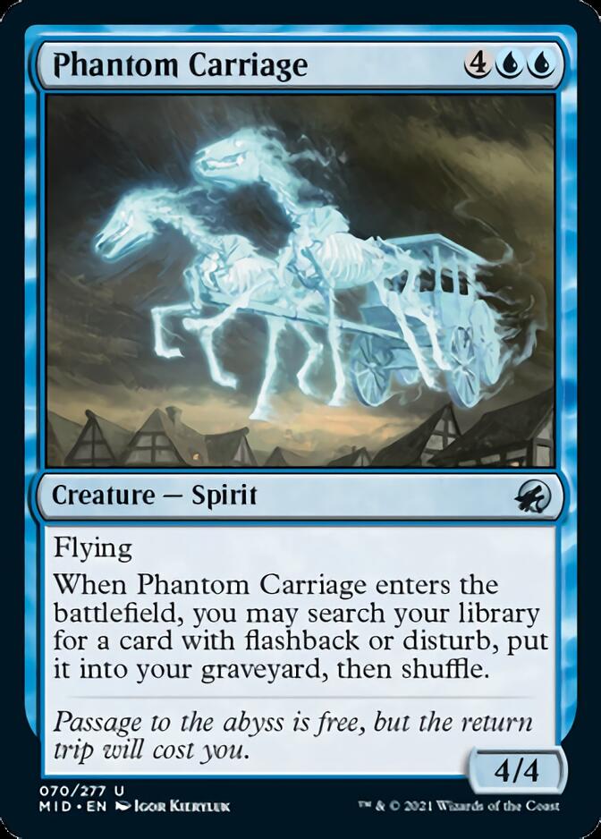 Phantom Carriage [Innistrad: Midnight Hunt] | GrognardGamesBatavia