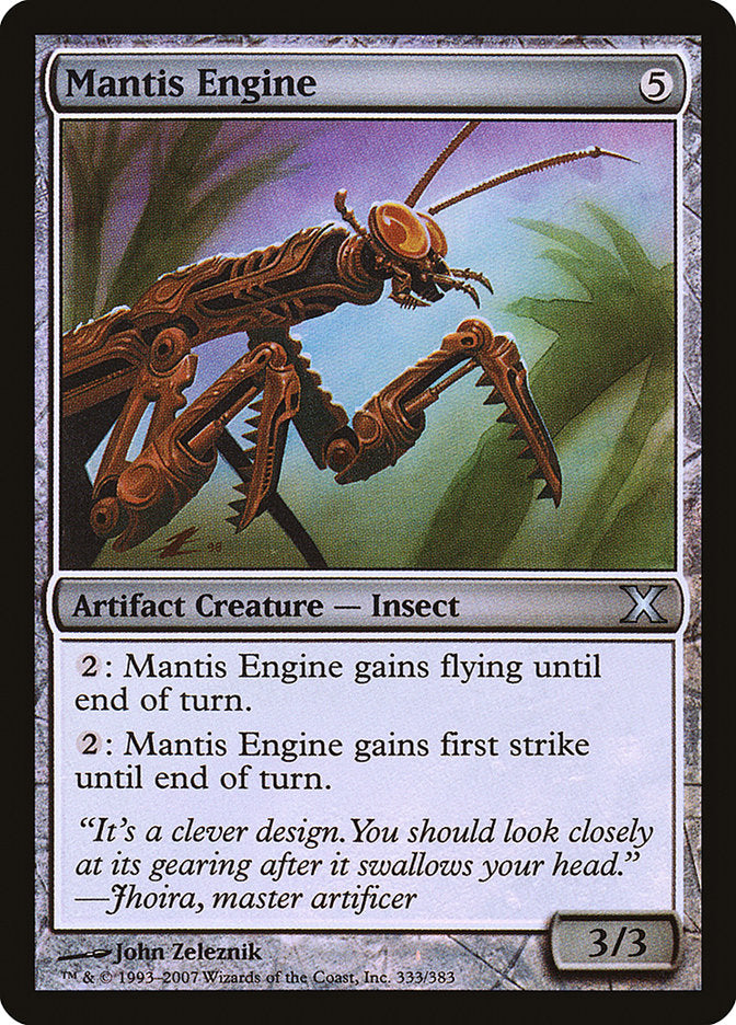 Mantis Engine (Premium Foil) [Tenth Edition] | GrognardGamesBatavia