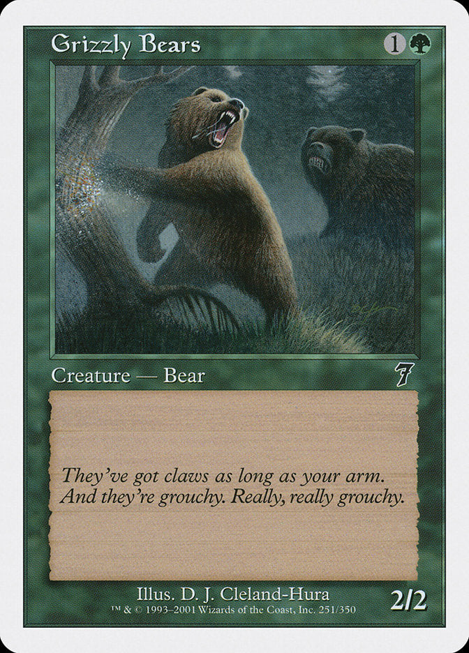 Grizzly Bears [Seventh Edition] | GrognardGamesBatavia