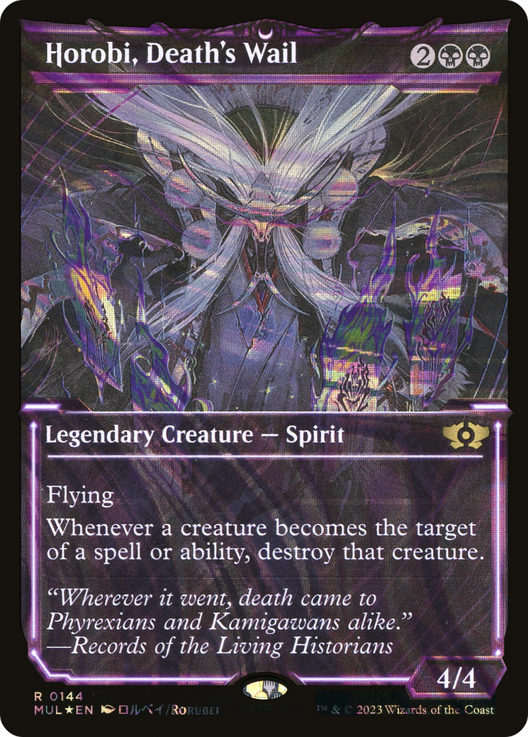 Horobi, Death's Wail (Halo Foil) [Multiverse Legends] | GrognardGamesBatavia