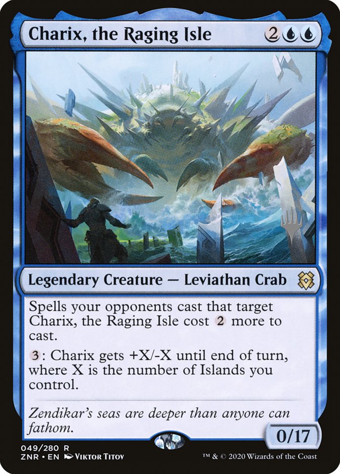 Charix, the Raging Isle (Promo Pack) [Zendikar Rising Promos] | GrognardGamesBatavia