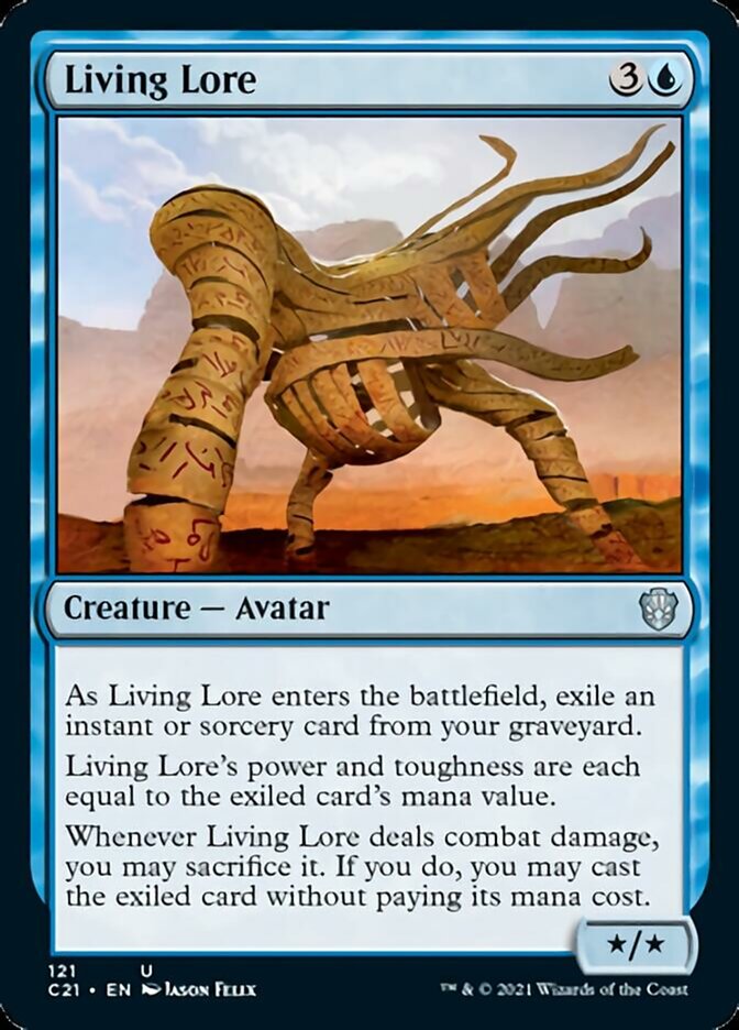 Living Lore [Commander 2021] | GrognardGamesBatavia