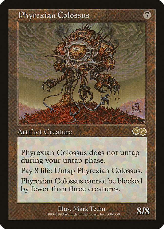 Phyrexian Colossus [Urza's Saga] | GrognardGamesBatavia