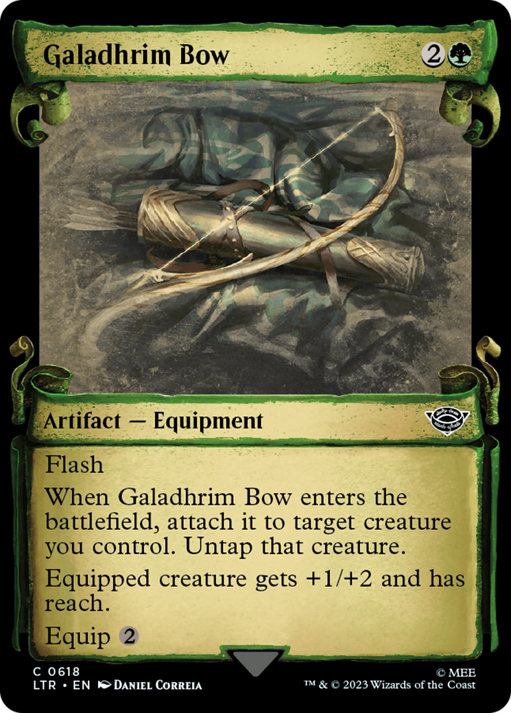 Galadhrim Bow [The Lord of the Rings: Tales of Middle-Earth Showcase Scrolls] | GrognardGamesBatavia