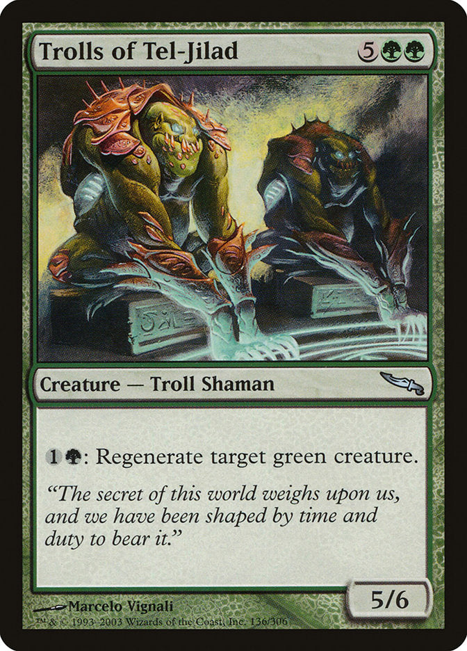 Trolls of Tel-Jilad [Mirrodin] | GrognardGamesBatavia