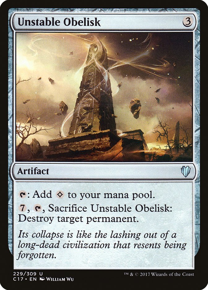 Unstable Obelisk [Commander 2017] | GrognardGamesBatavia