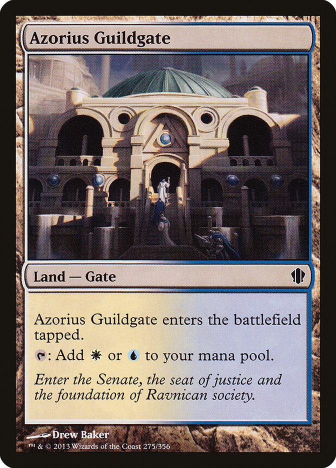Azorius Guildgate [Commander 2013] | GrognardGamesBatavia