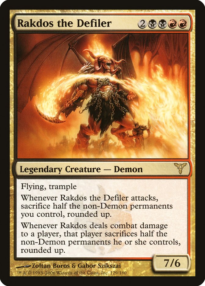 Rakdos the Defiler [Dissension] | GrognardGamesBatavia