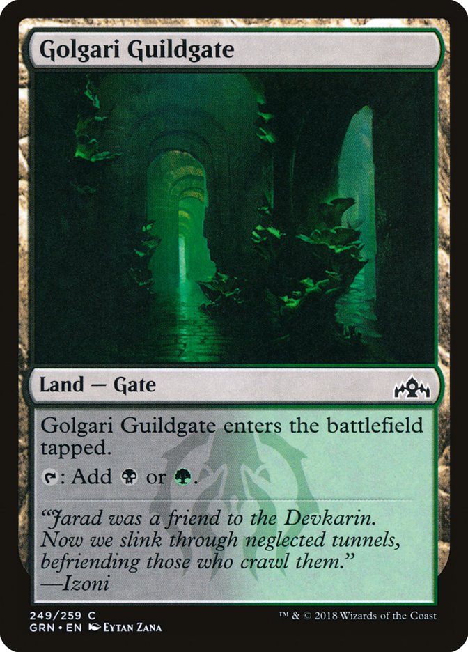 Golgari Guildgate (249/259) [Guilds of Ravnica] | GrognardGamesBatavia