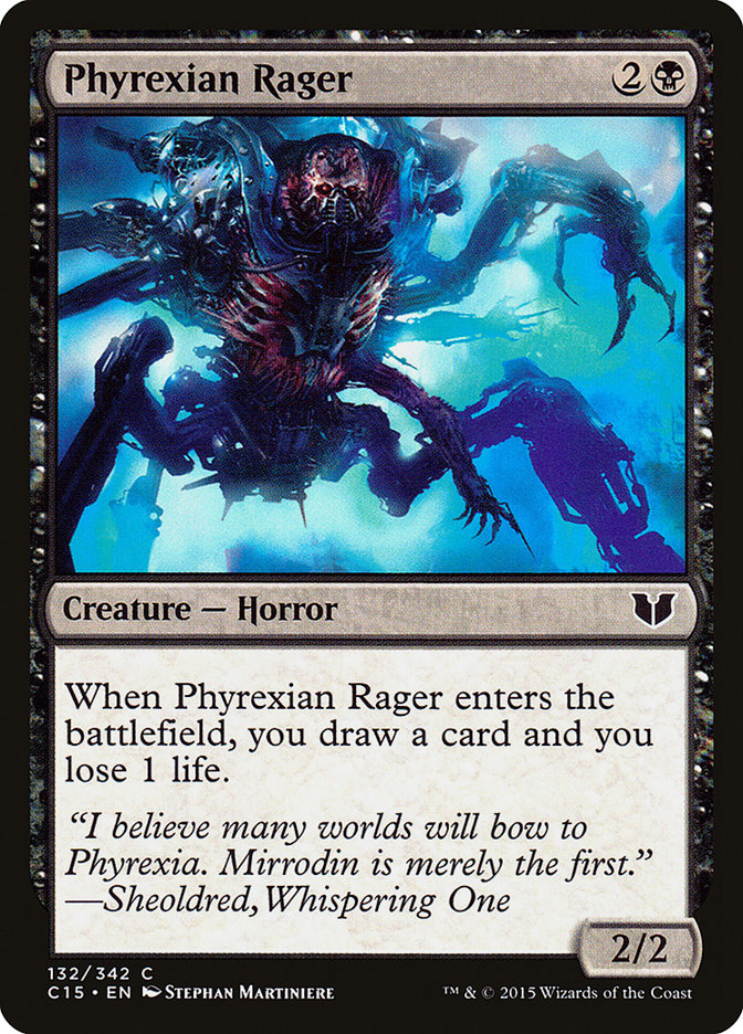 Phyrexian Rager [Commander 2015] | GrognardGamesBatavia