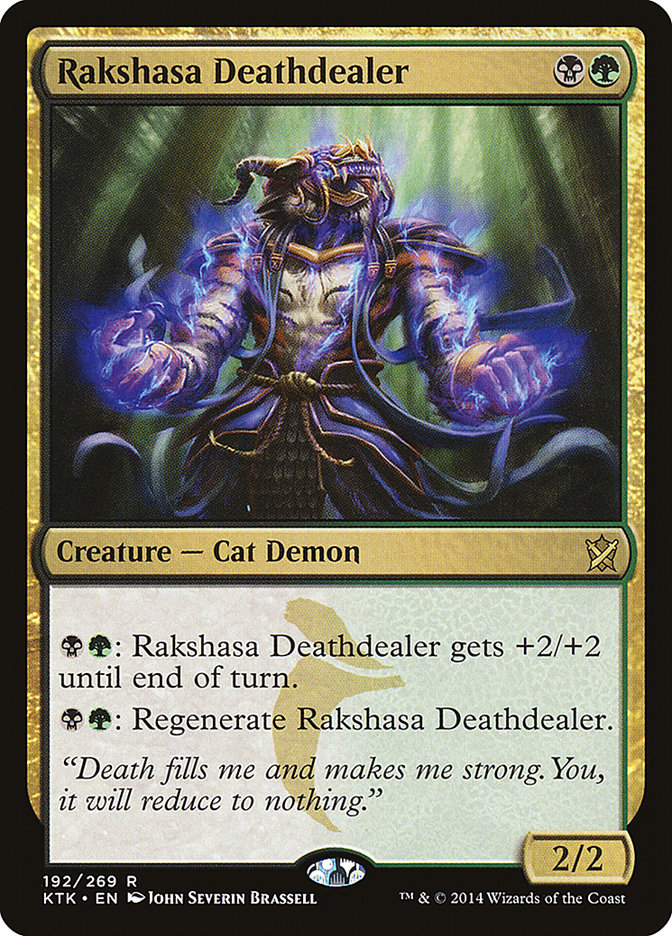 Rakshasa Deathdealer [Khans of Tarkir] | GrognardGamesBatavia