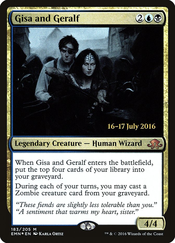 Gisa and Geralf [Eldritch Moon Prerelease Promos] | GrognardGamesBatavia