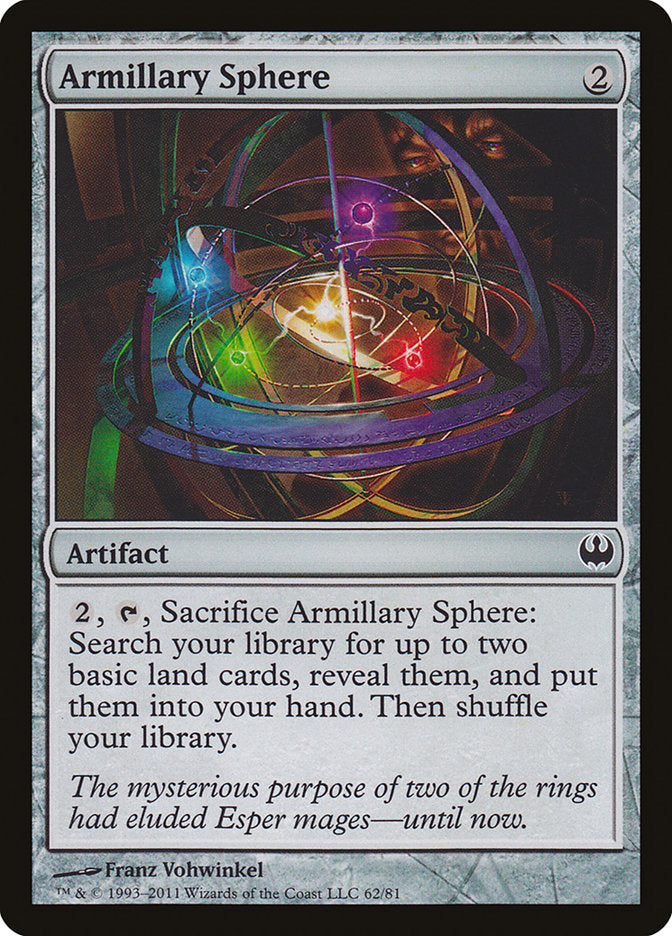 Armillary Sphere [Duel Decks: Knights vs. Dragons] | GrognardGamesBatavia