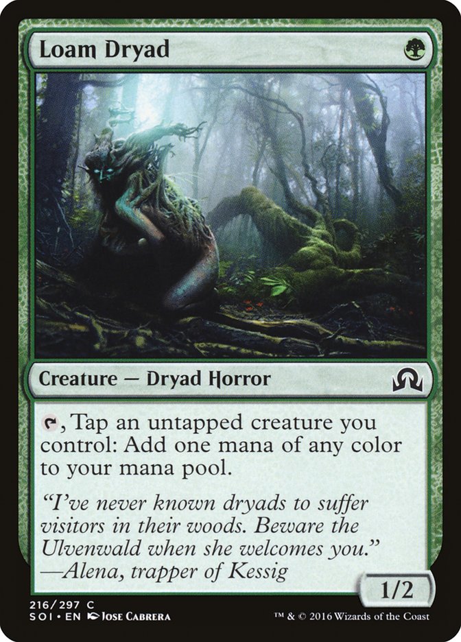 Loam Dryad [Shadows over Innistrad] | GrognardGamesBatavia