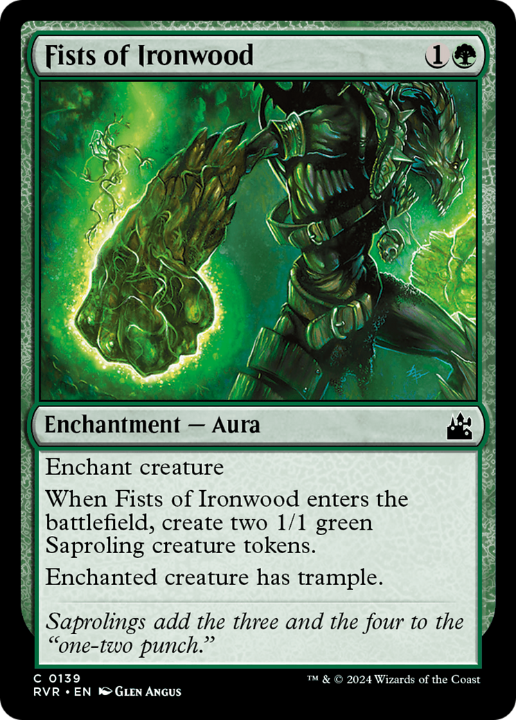 Fists of Ironwood [Ravnica Remastered] | GrognardGamesBatavia