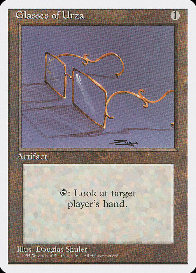 Glasses of Urza [Fourth Edition] | GrognardGamesBatavia