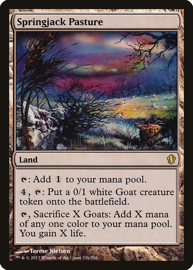 Springjack Pasture [Commander 2013] | GrognardGamesBatavia