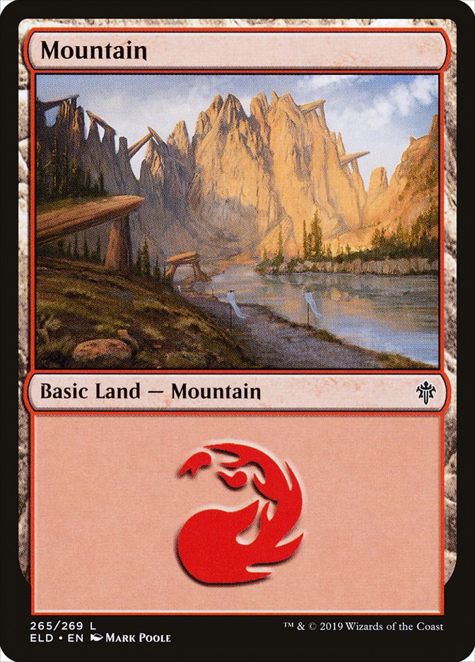 Mountain (265) [Throne of Eldraine] | GrognardGamesBatavia