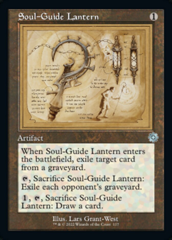 Soul-Guide Lantern (Retro Schematic) [The Brothers' War Retro Artifacts] | GrognardGamesBatavia