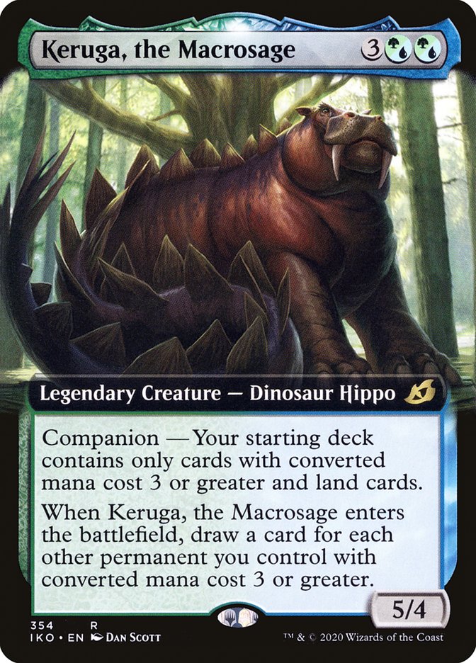 Keruga, the Macrosage (Extended Art) [Ikoria: Lair of Behemoths] | GrognardGamesBatavia