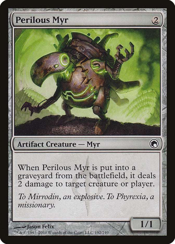 Perilous Myr [Scars of Mirrodin] | GrognardGamesBatavia