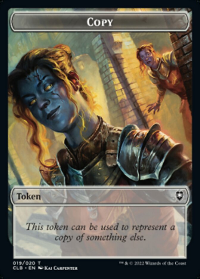 Copy Token [Commander Legends: Battle for Baldur's Gate Tokens] | GrognardGamesBatavia