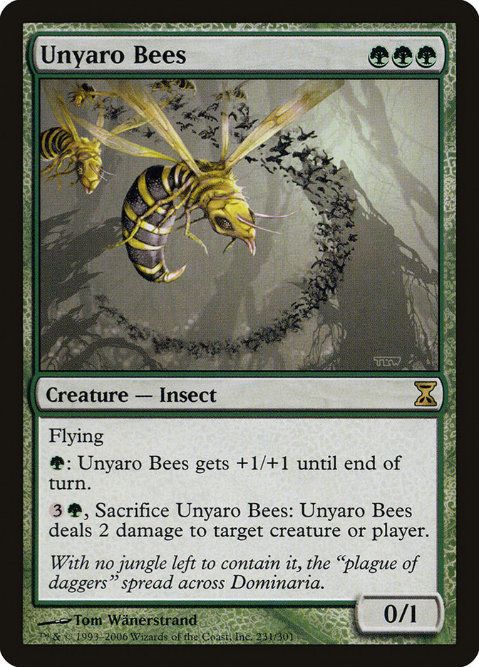 Unyaro Bees [Time Spiral] | GrognardGamesBatavia