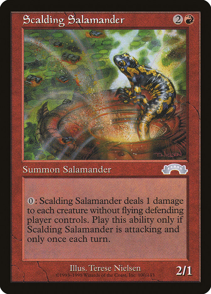 Scalding Salamander [Exodus] | GrognardGamesBatavia