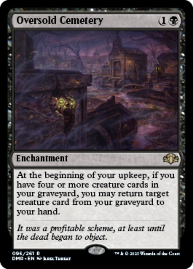 Oversold Cemetery [Dominaria Remastered] | GrognardGamesBatavia