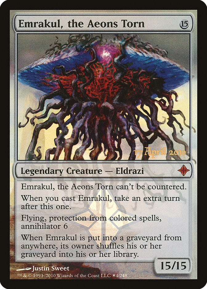 Emrakul, the Aeons Torn [Rise of the Eldrazi Prerelease Promos] | GrognardGamesBatavia