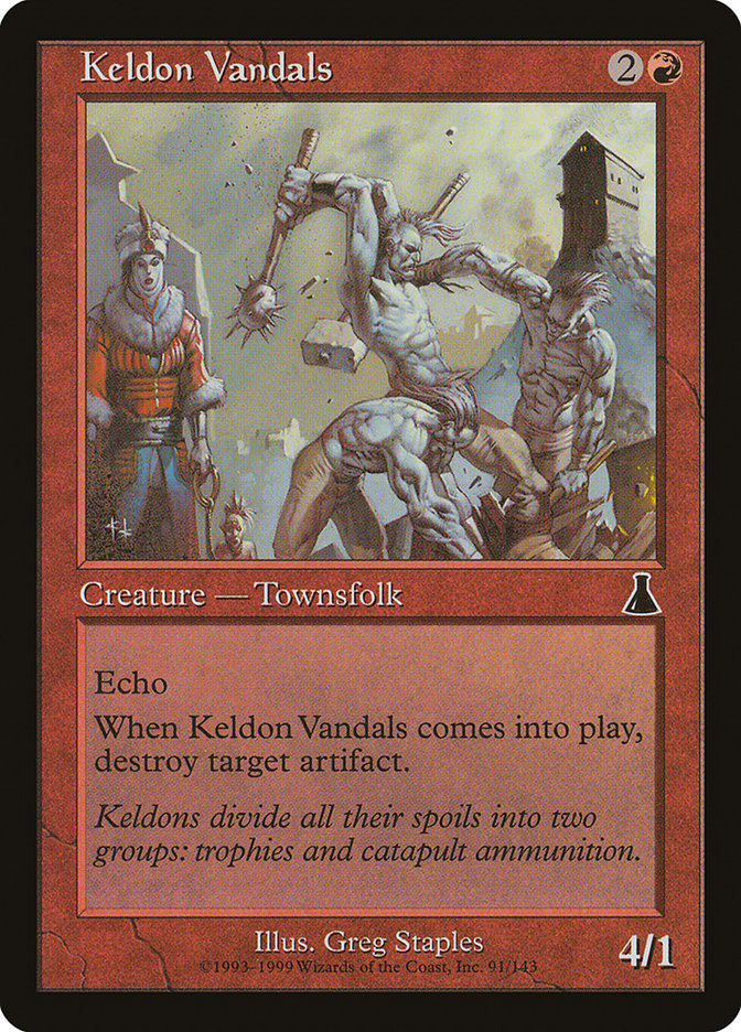 Keldon Vandals [Urza's Destiny] | GrognardGamesBatavia