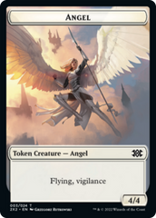 Saproling // Angel Double-Sided Token [Double Masters 2022 Tokens] | GrognardGamesBatavia