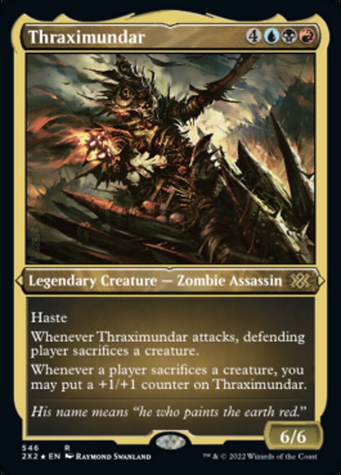 Thraximundar (Foil Etched) [Double Masters 2022] | GrognardGamesBatavia