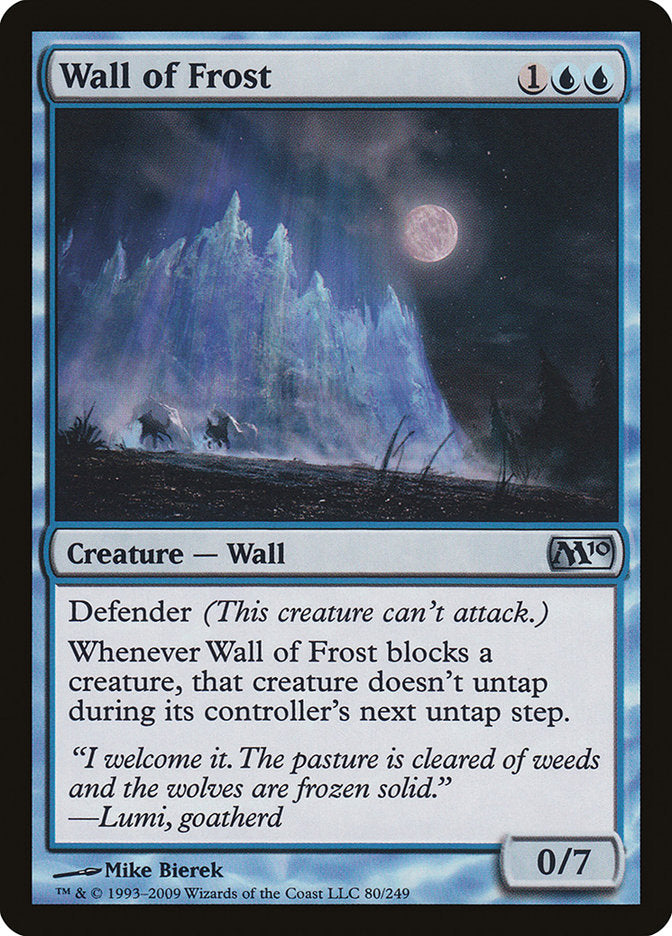 Wall of Frost [Magic 2010] | GrognardGamesBatavia