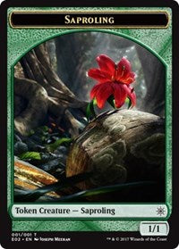 Saproling // Treasure (007) Double-Sided Token [Explorers of Ixalan Tokens] | GrognardGamesBatavia