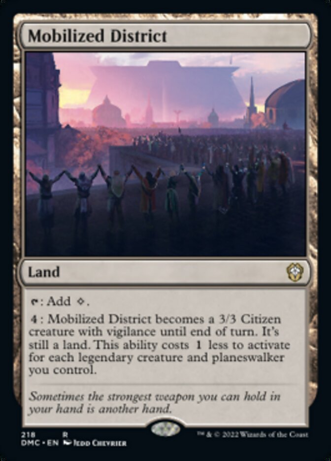 Mobilized District [Dominaria United Commander] | GrognardGamesBatavia