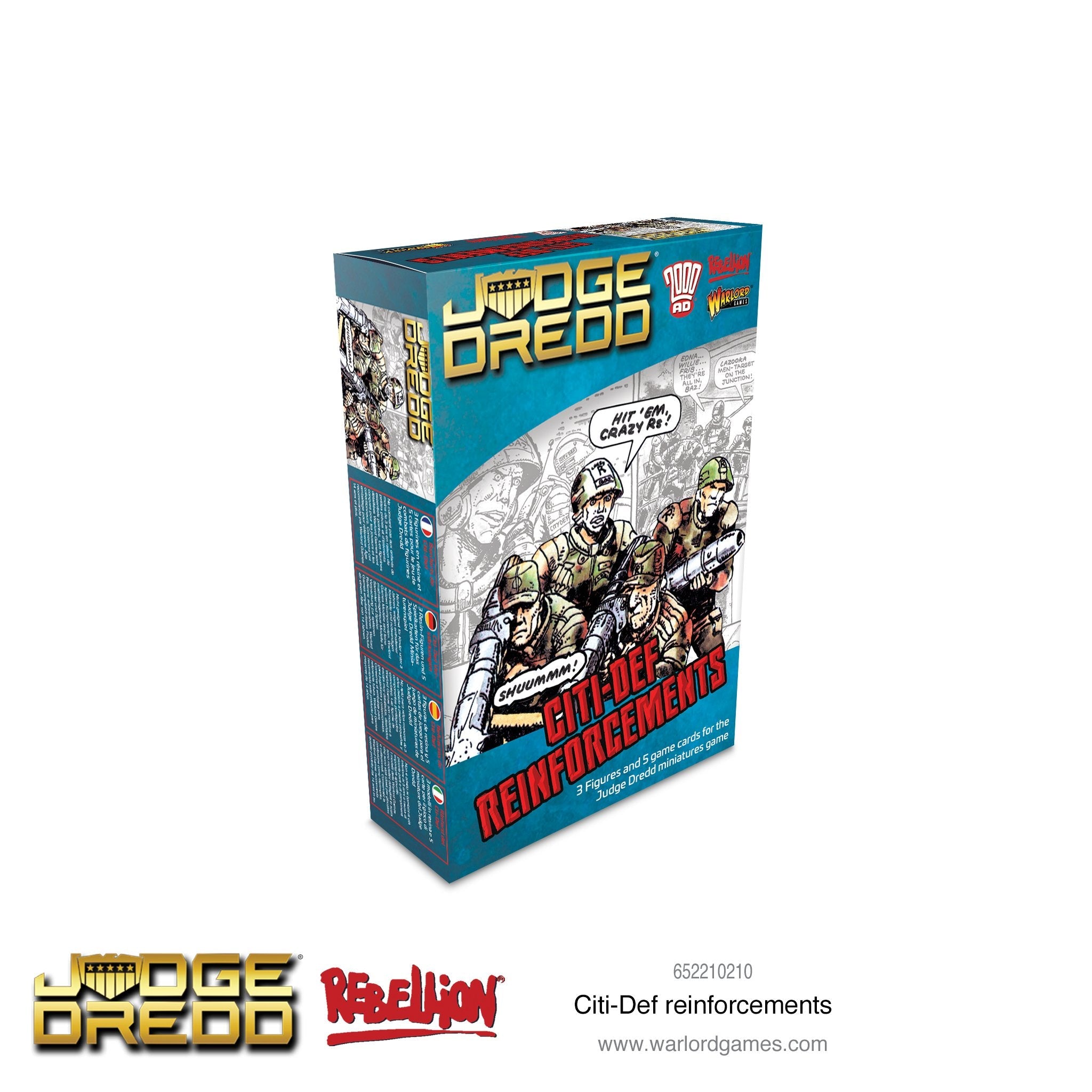 Judge Dredd: City-Def Reinforcements | GrognardGamesBatavia